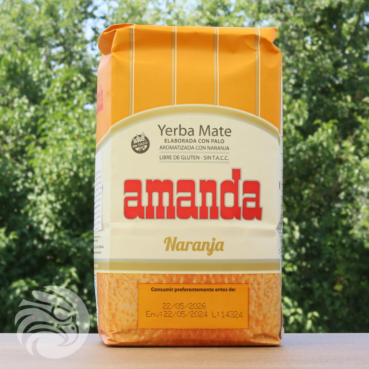 Chá de yerba-mate Amanda • LARANJA • 500 g