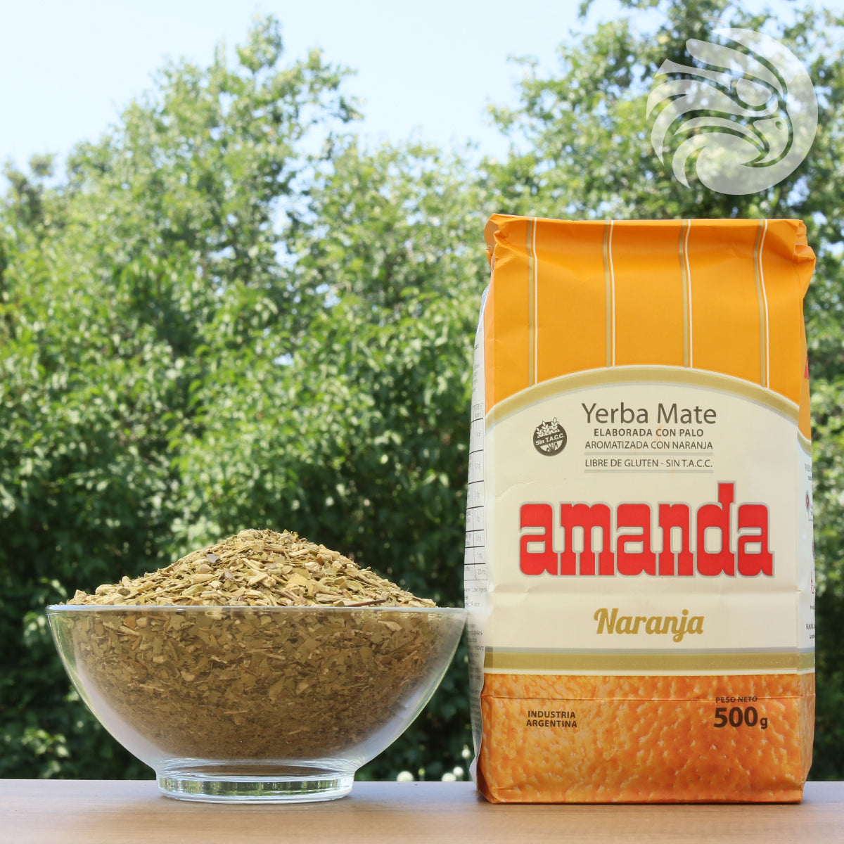Chá de yerba-mate Amanda • LARANJA • 500 g