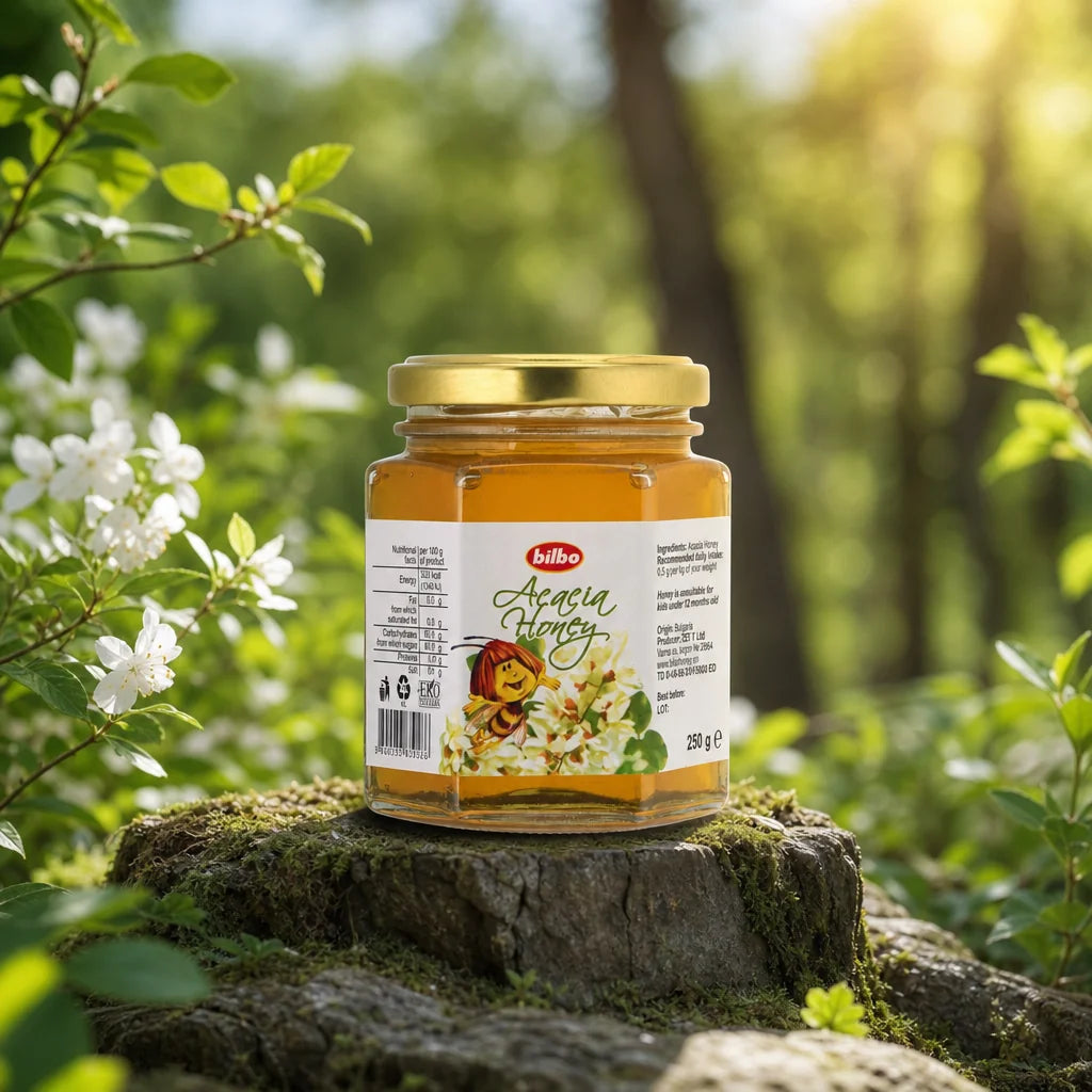 Mel de cacau cru Bilbo • 250 g