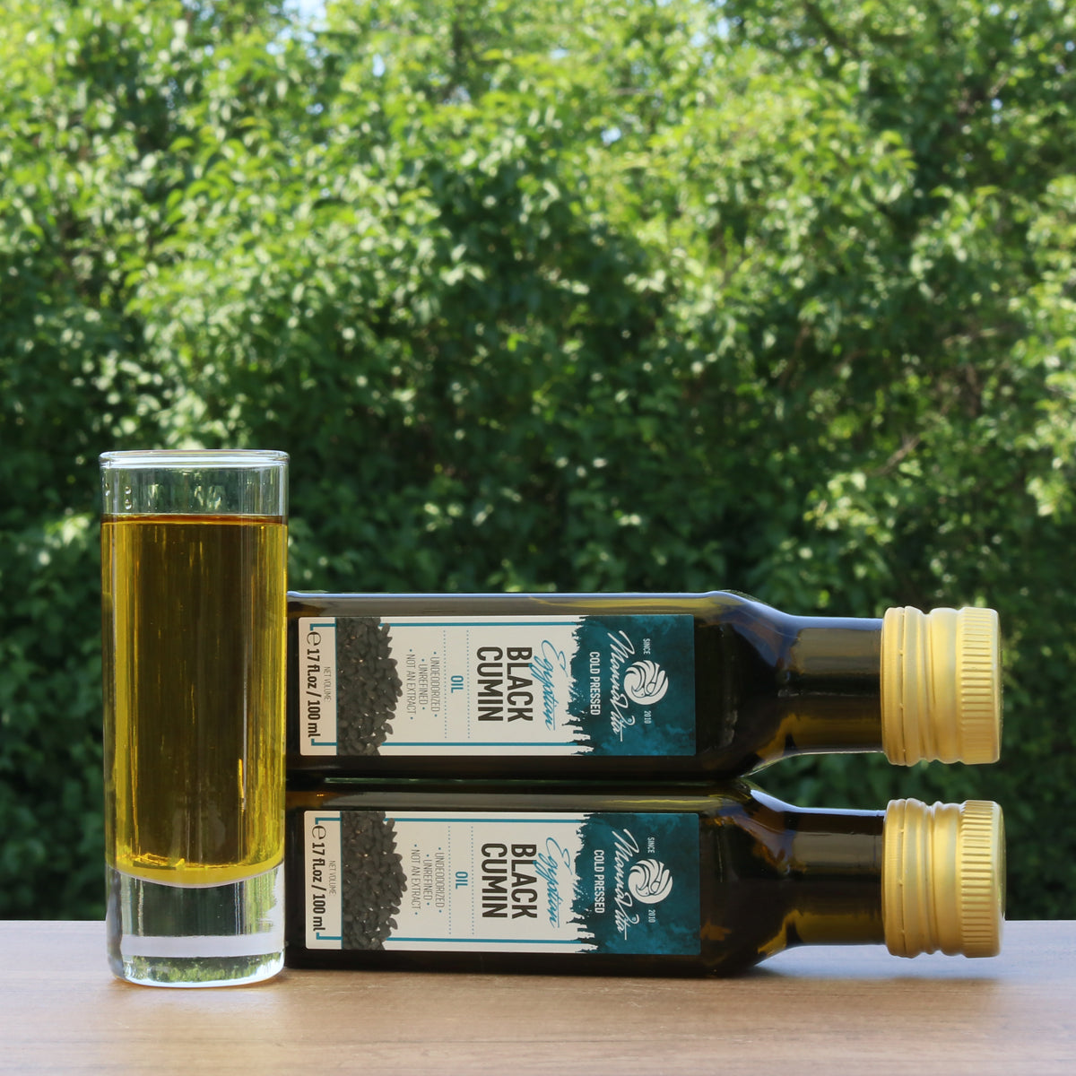 Óleo de sementes de cominho-preto prensado a frio Mannavita • 100 ml