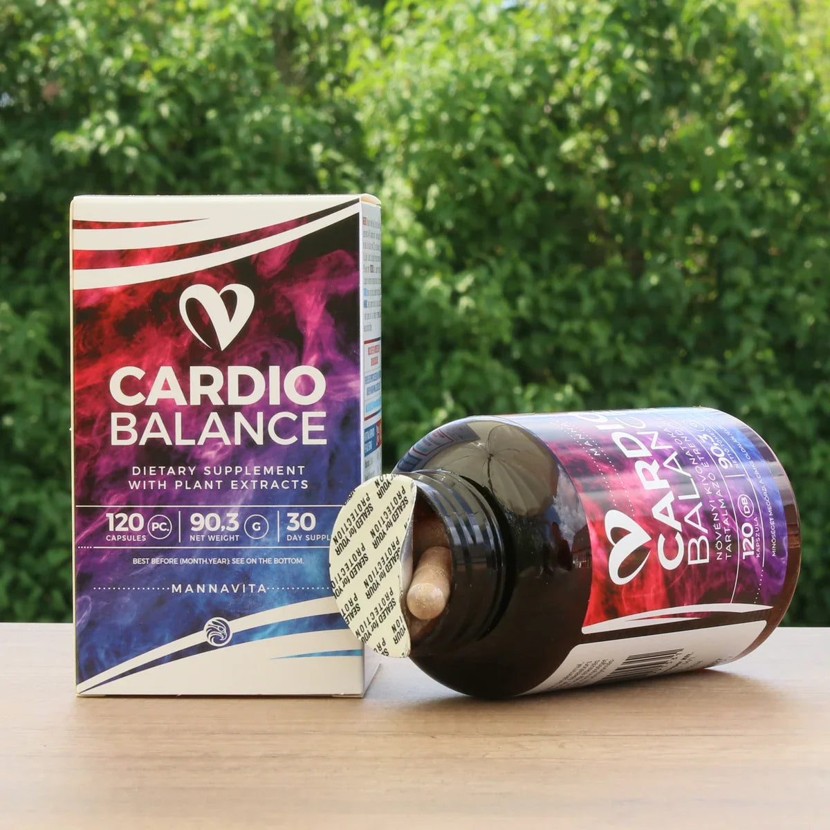 CARDIO Balance blood pressure complex • 120 capsules - Mannavita