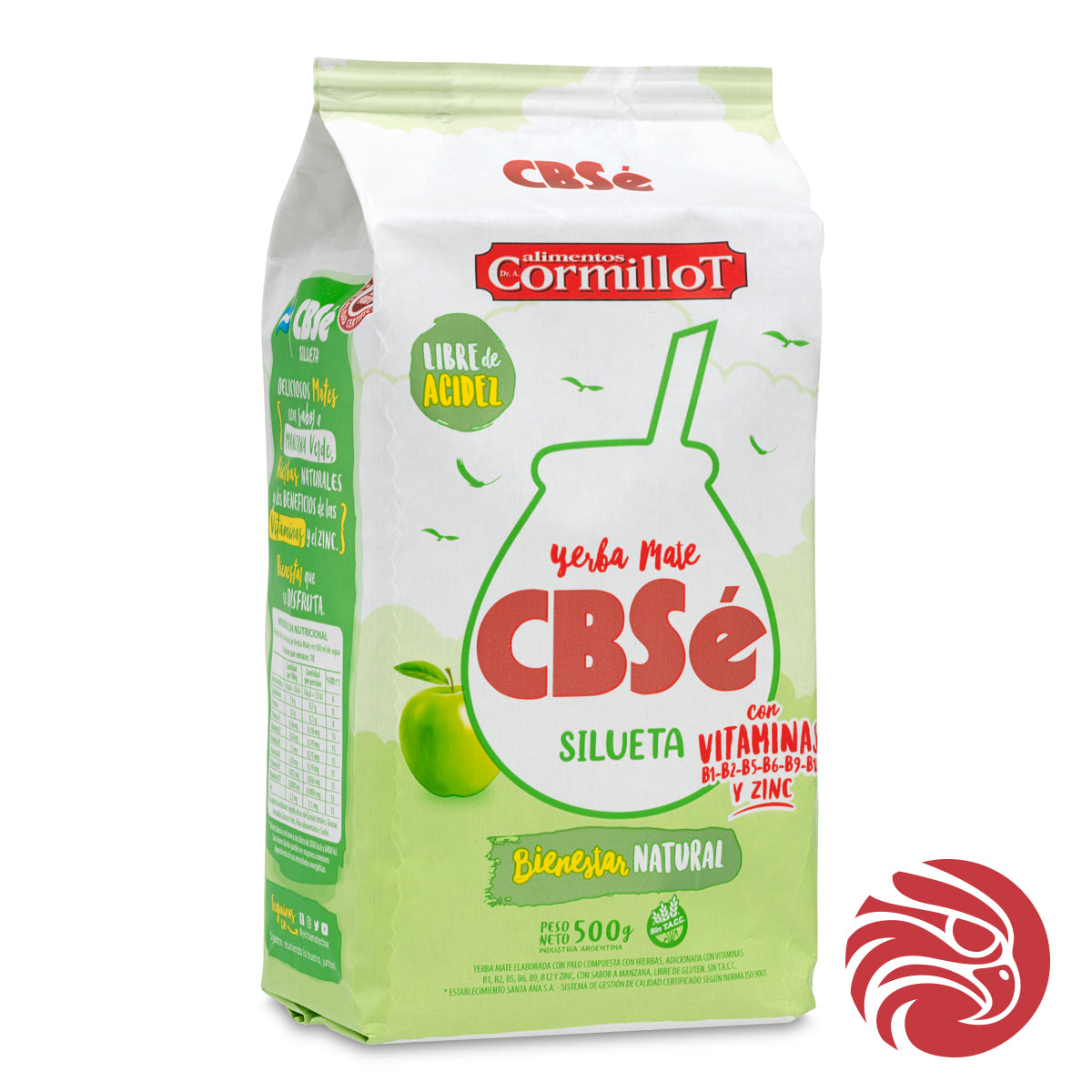 Chá de yerba mate CBSé • Silueta • 500 g