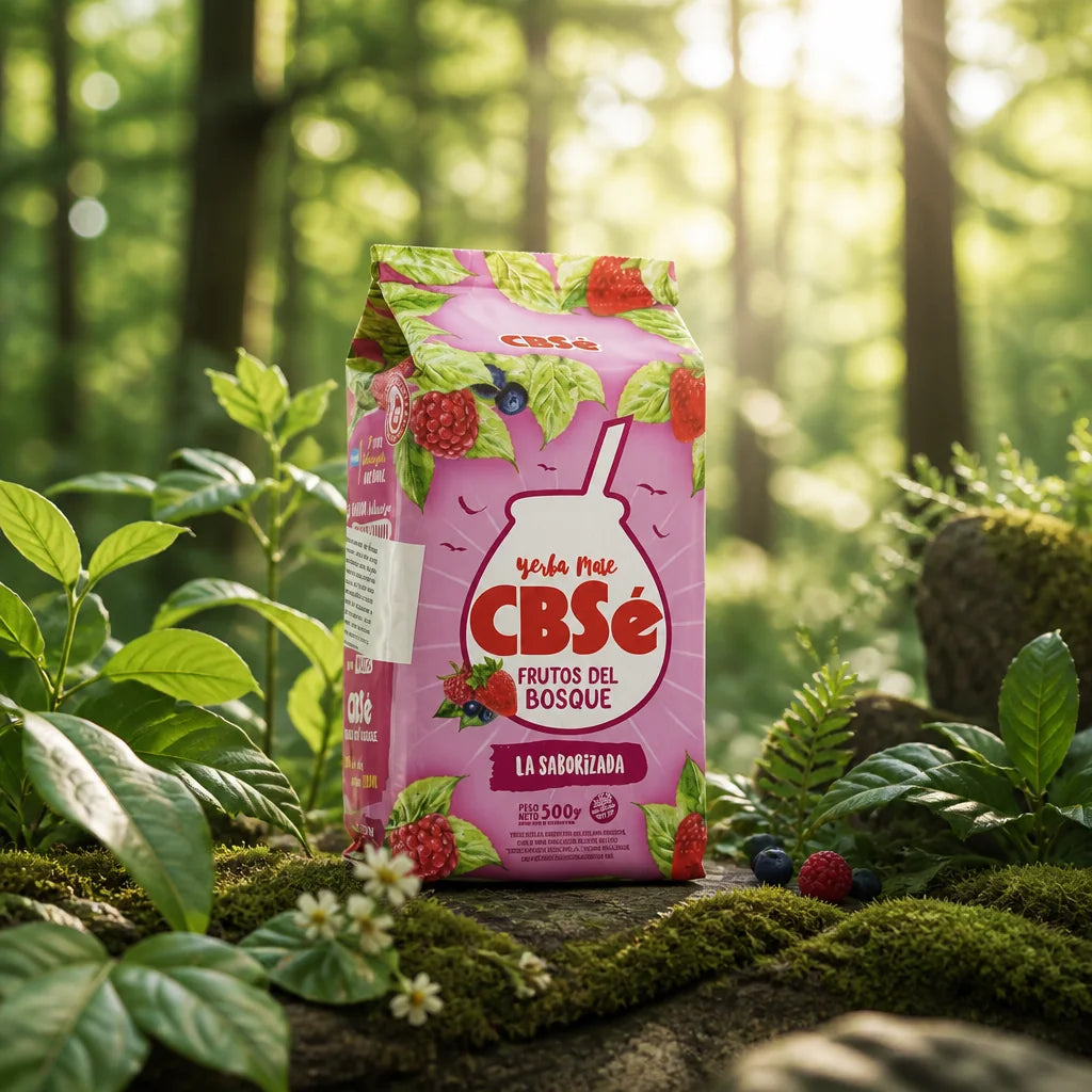 CBSé chá de erva-mate • Frutos do Bosque • 500 g