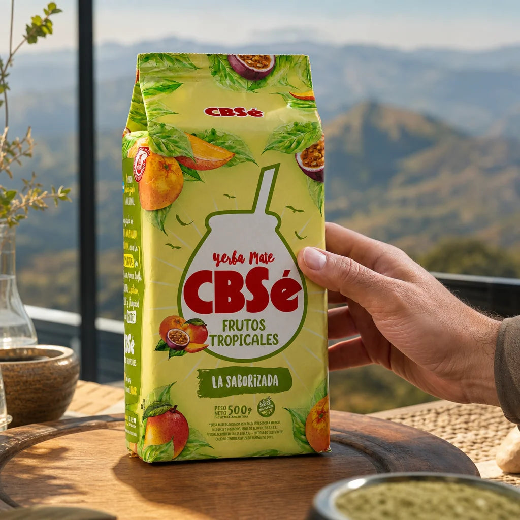 CBSé chá de erva-mate • Frutos do Bosque • 500 g