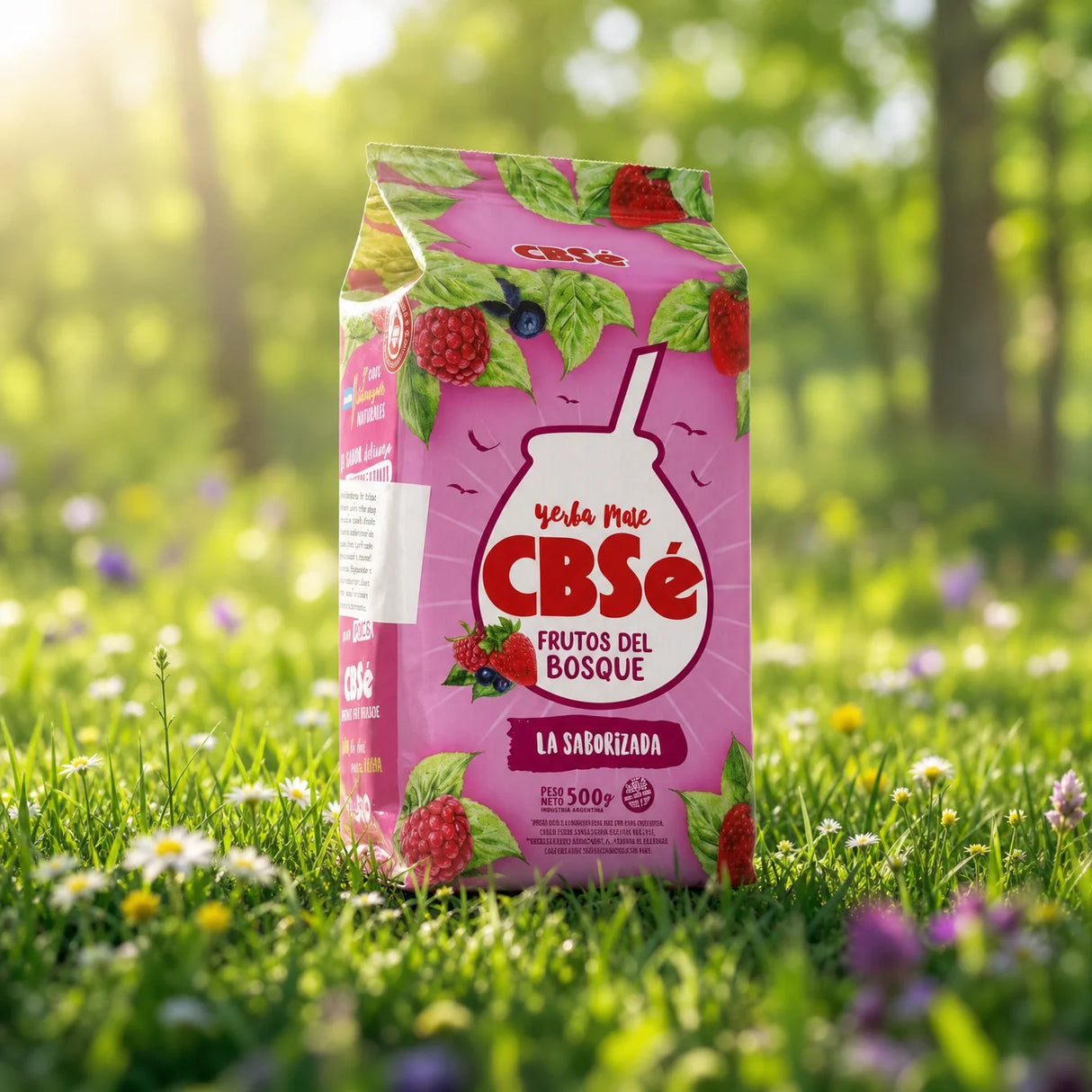 CBSé chá de erva-mate • Frutos do Bosque • 500 g
