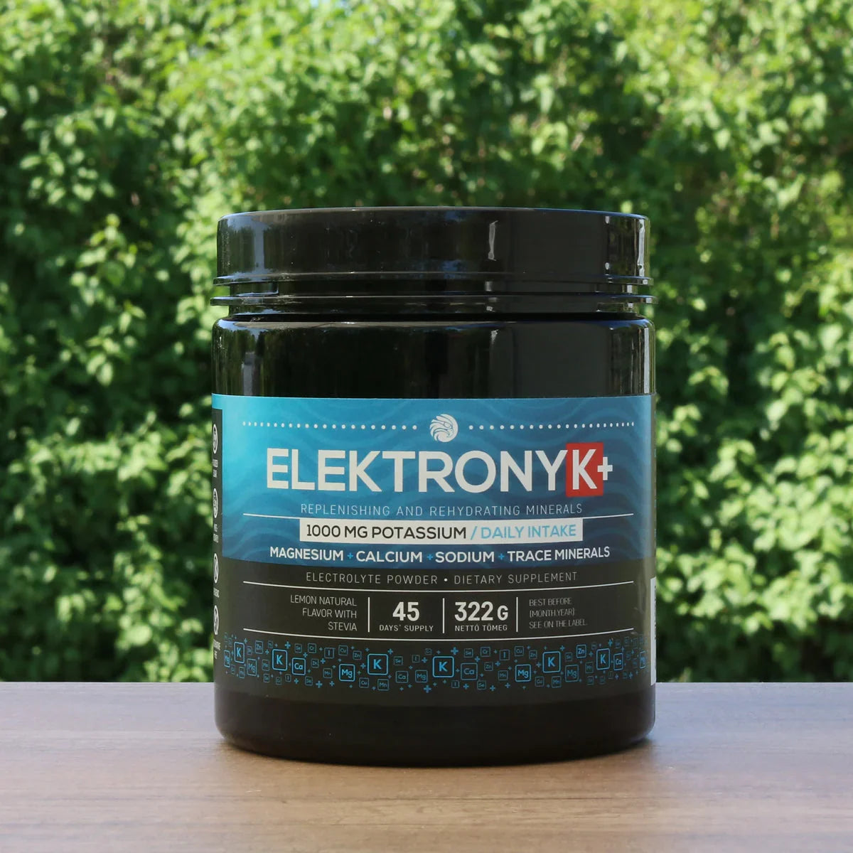 ElektronyK+ electrolyte powder with 1000 mg potassium • 322g - Mannavita