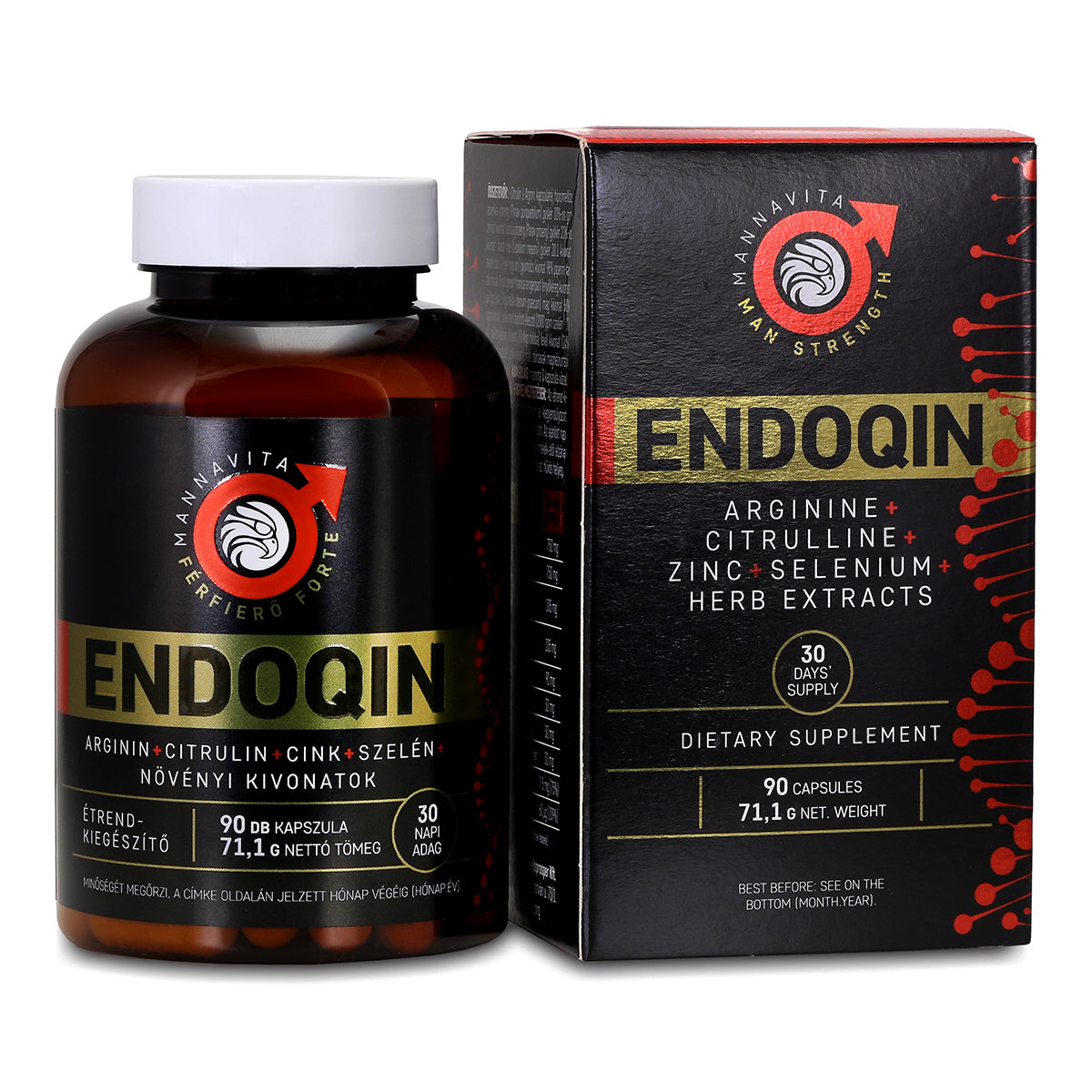 ENDOQIN manpower forte • 90 cápsulas
