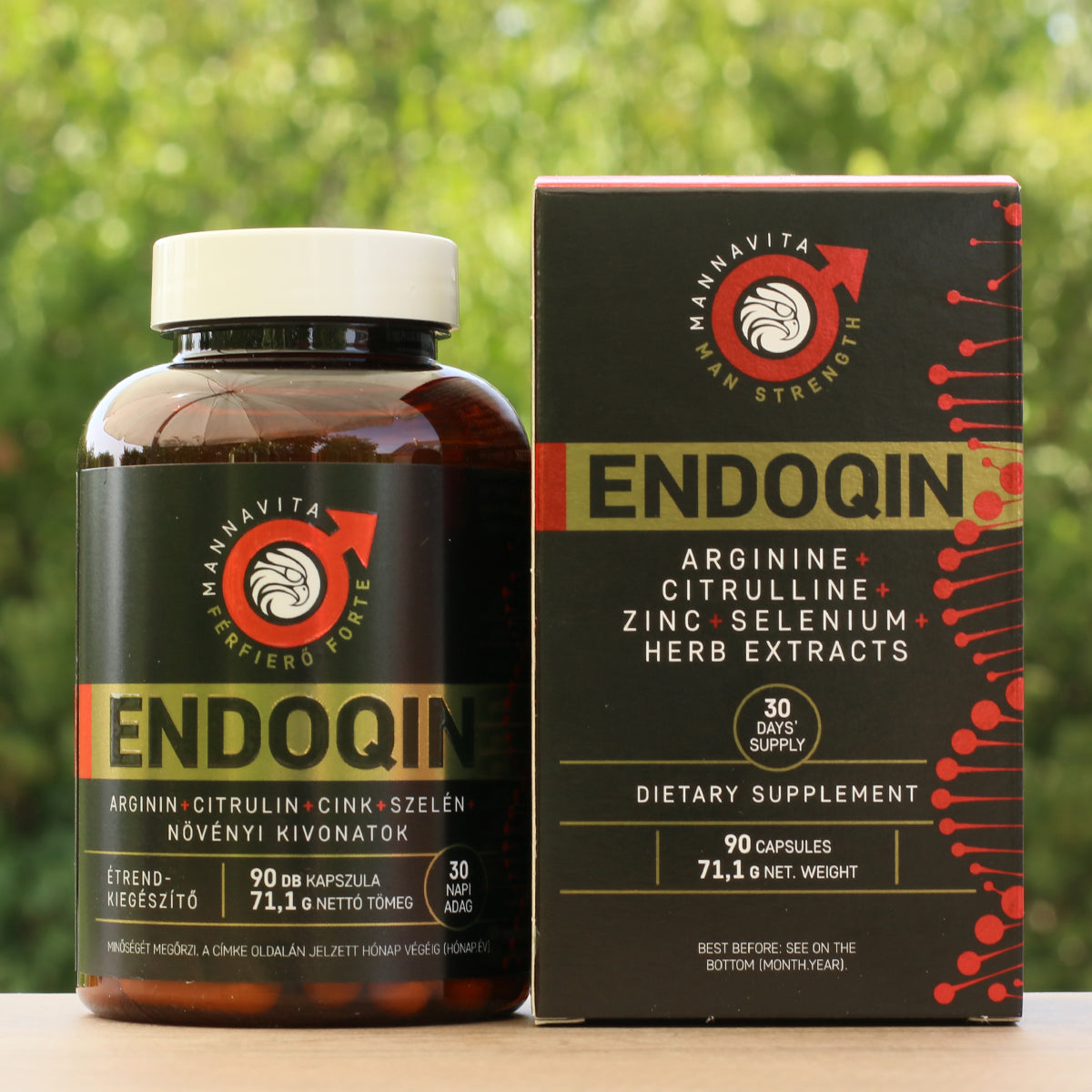 ENDOQIN manpower forte • 90 cápsulas