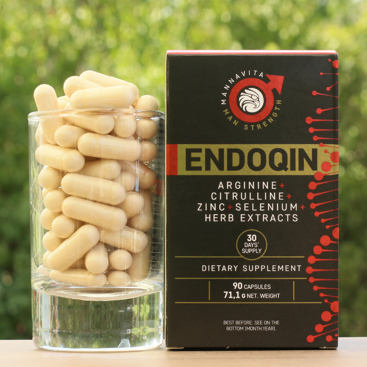 ENDOQIN manpower forte • 90 cápsulas