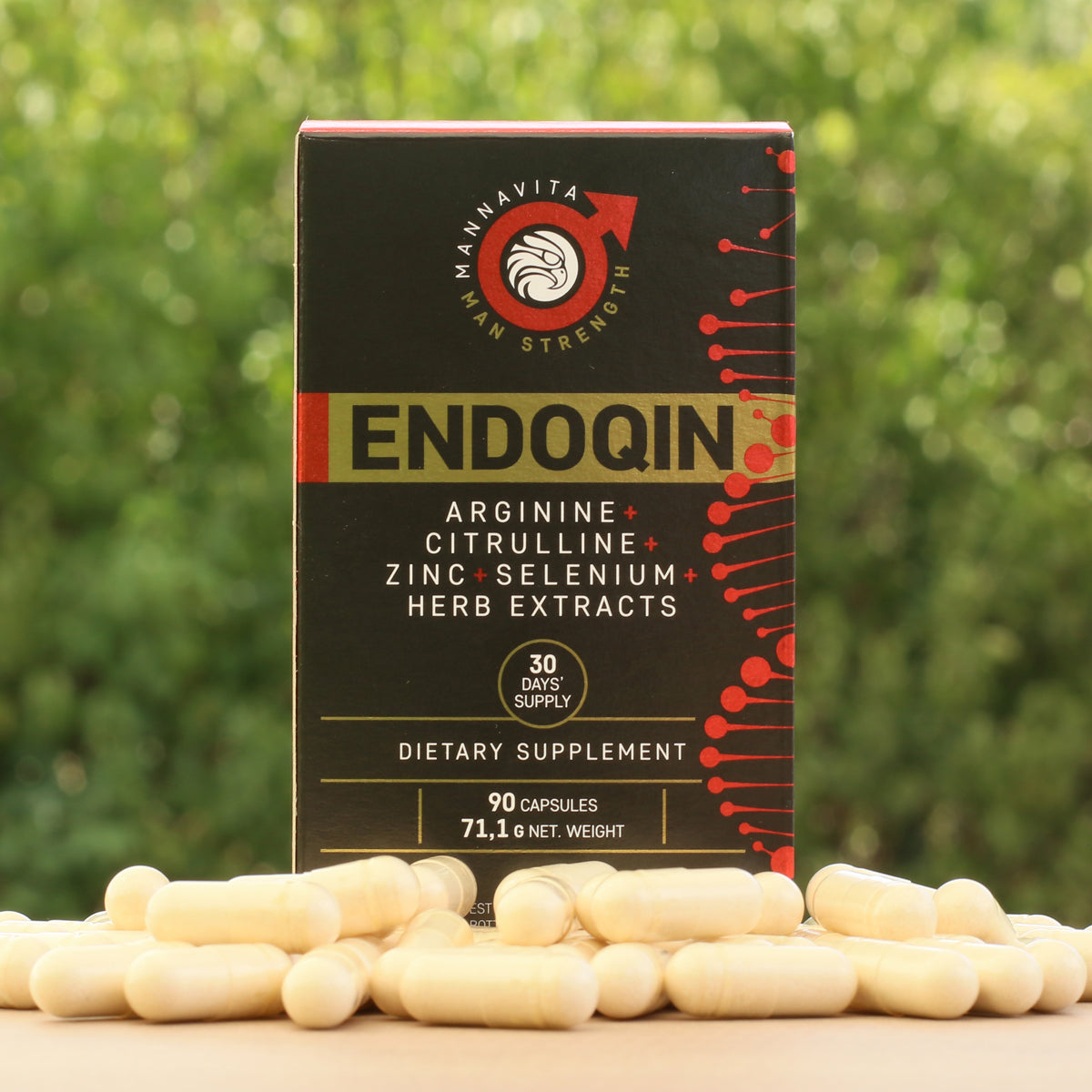 ENDOQIN manpower forte • 90 cápsulas