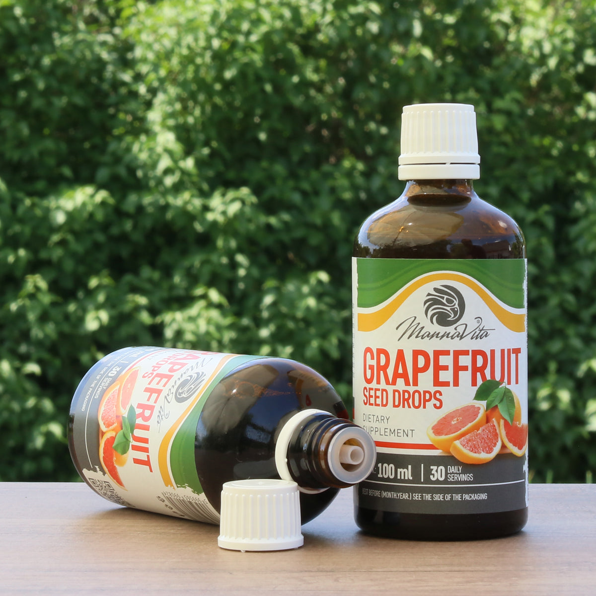 Gotas de extrato de sementes de toranja Mannavita • 100 ml
