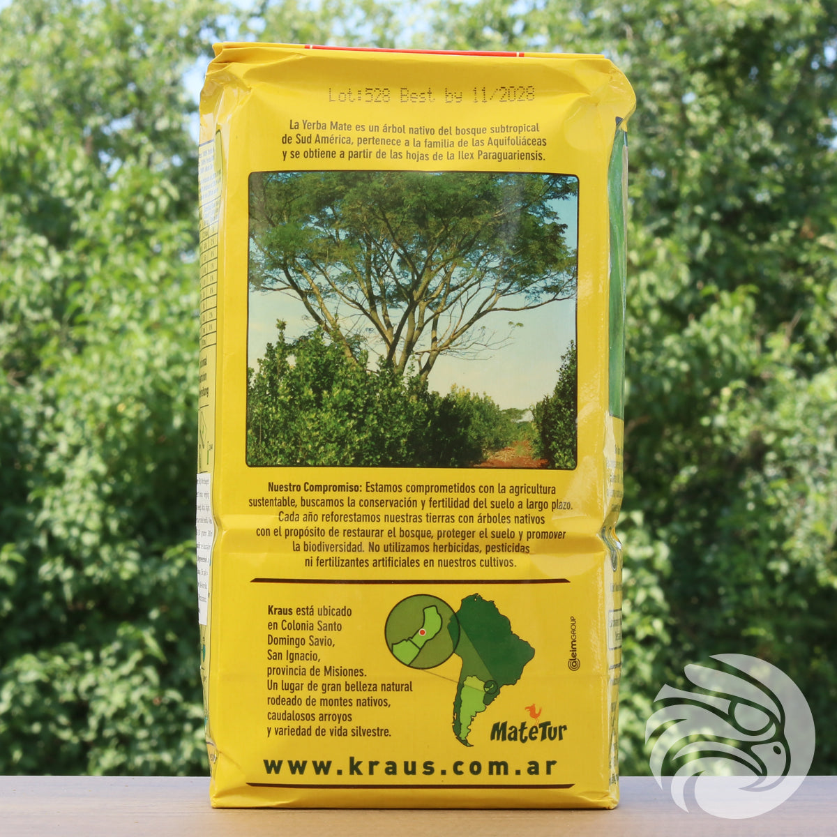 Kraus yerba mate • Gaúcho, sem paus - Sem talos • 500 g