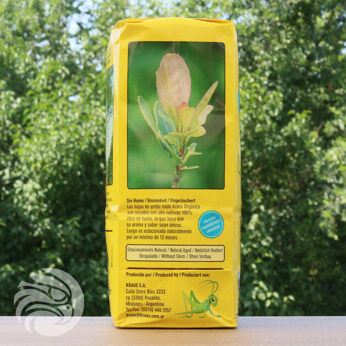 Chá de yerba mate Kraus • Silvestre, MENTA • 500 g