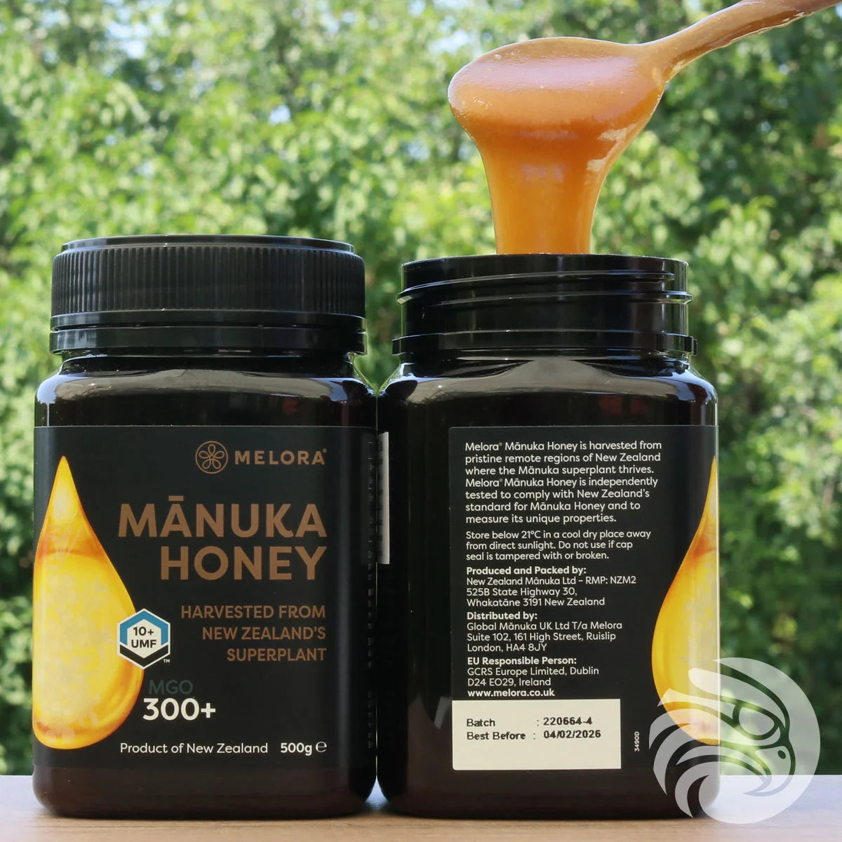 Melora Manuka Honey 300+ MGO™ UMF 10 • 500 g - Mannavita