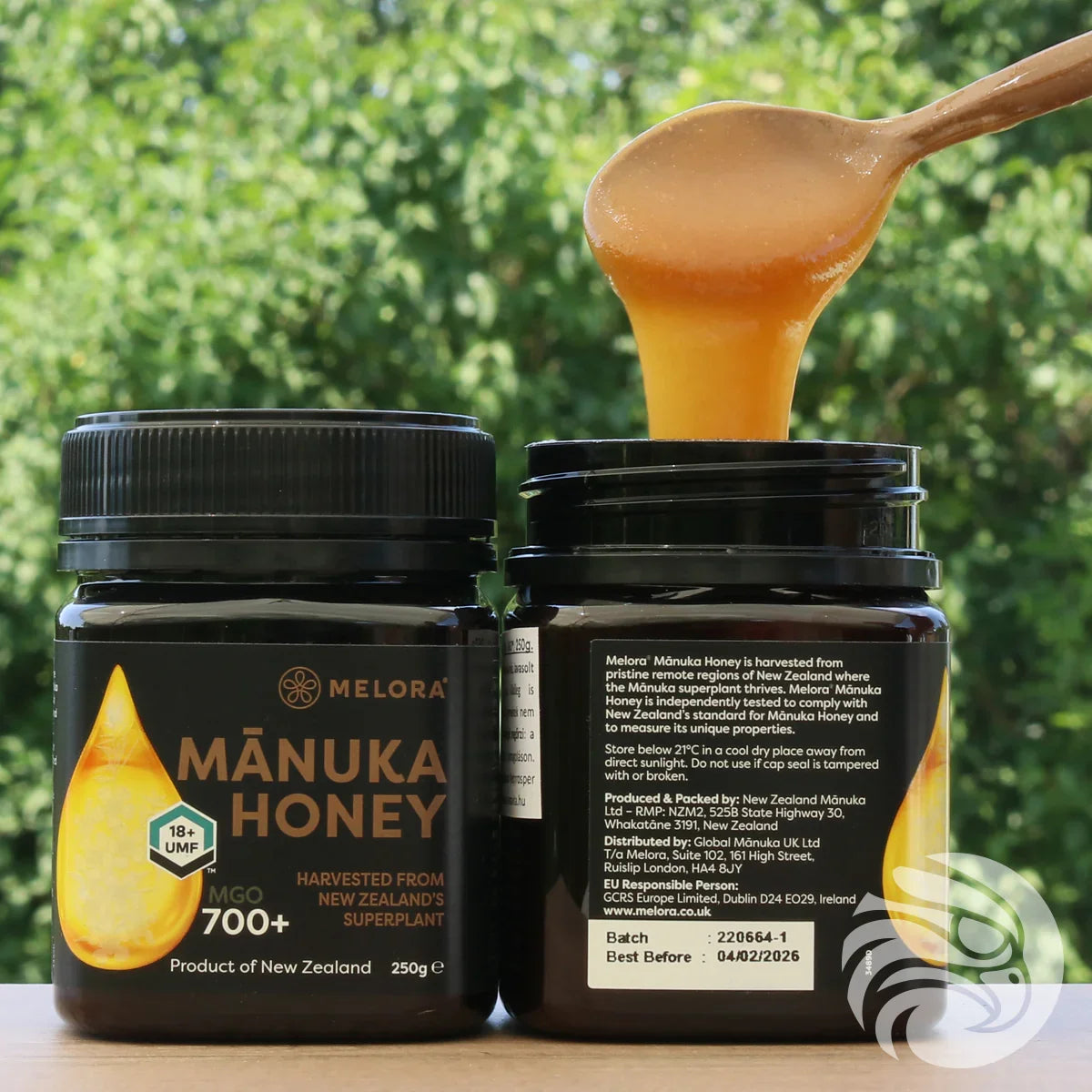 Melora Manuka Honey 700+ MGO™ UMF 18 • 250 g - Mannavita