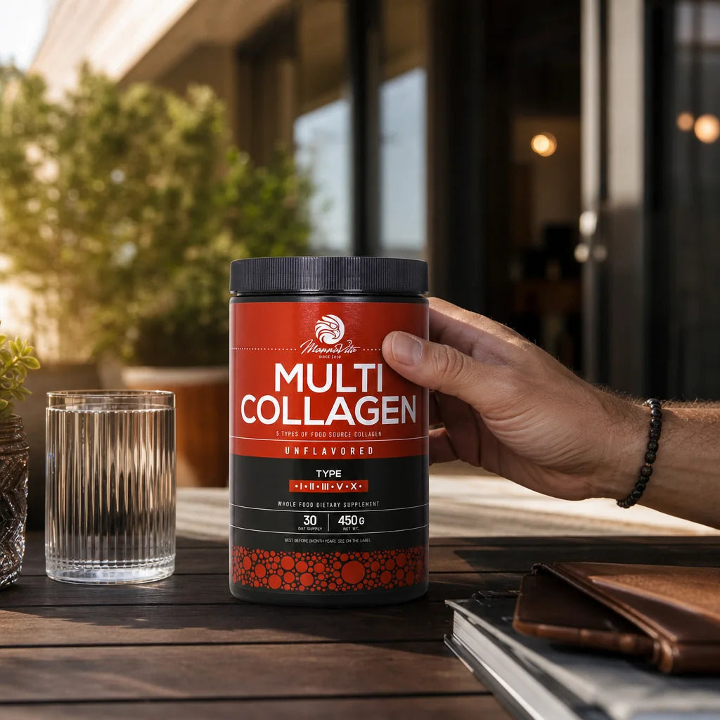 Mannavita Multi Colágeno em pó • Sem sabor • 450g