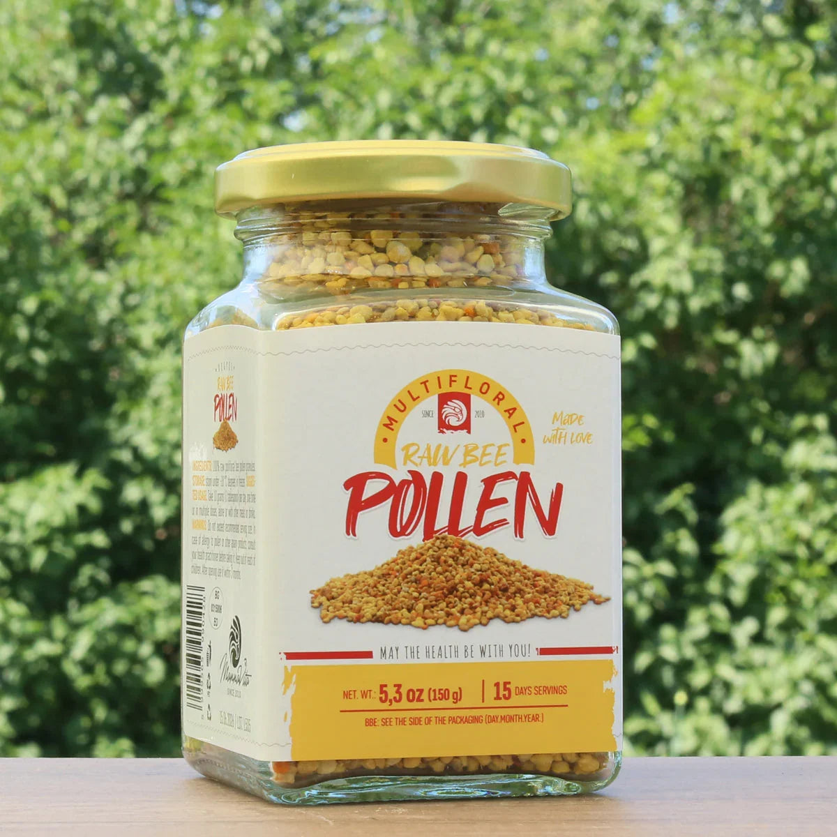 Mannavita raw Multifloral bee pollen • 150g - Mannavita