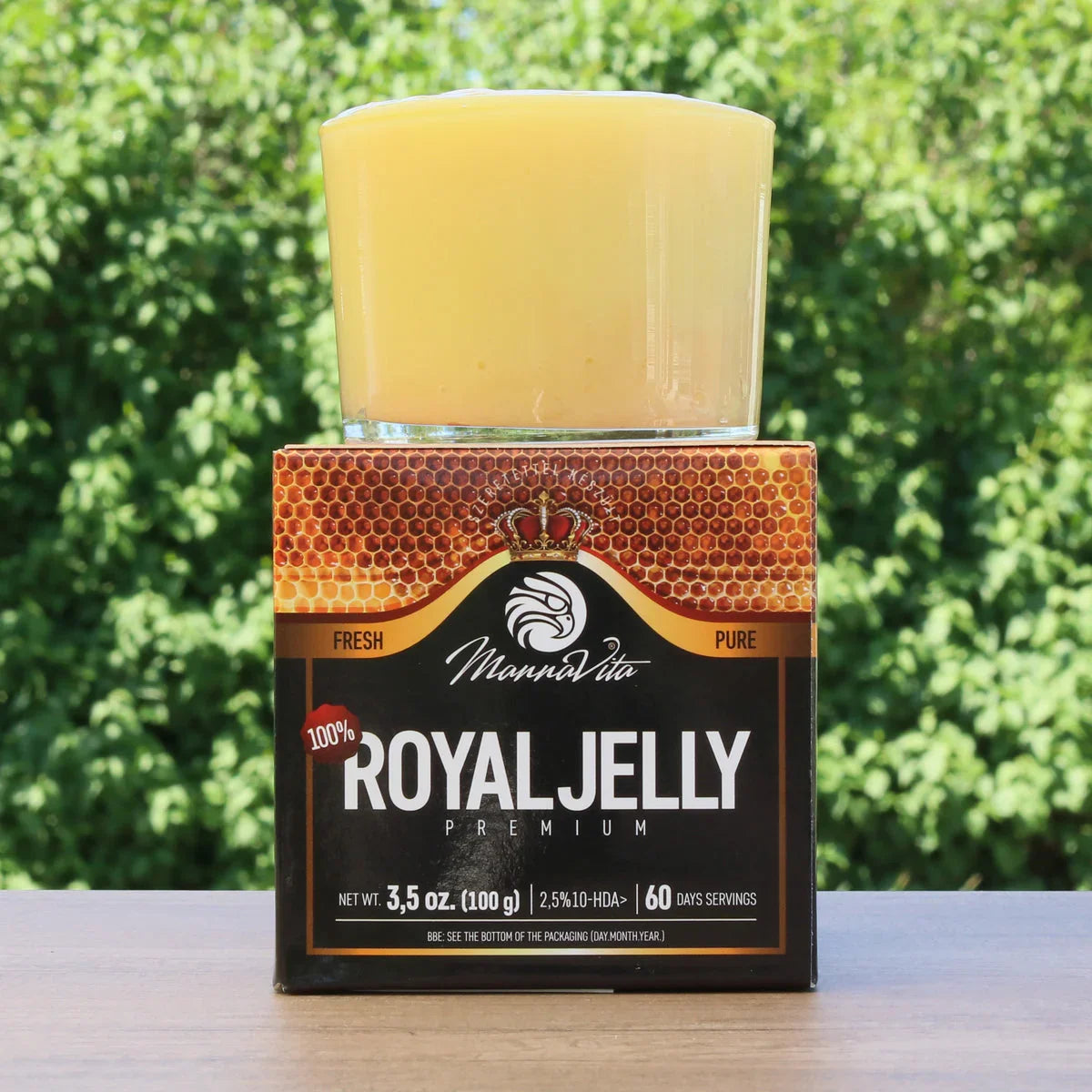 Mannavita Premium Royal jelly • 2.5% 10-HDA • 100g - Mannavita