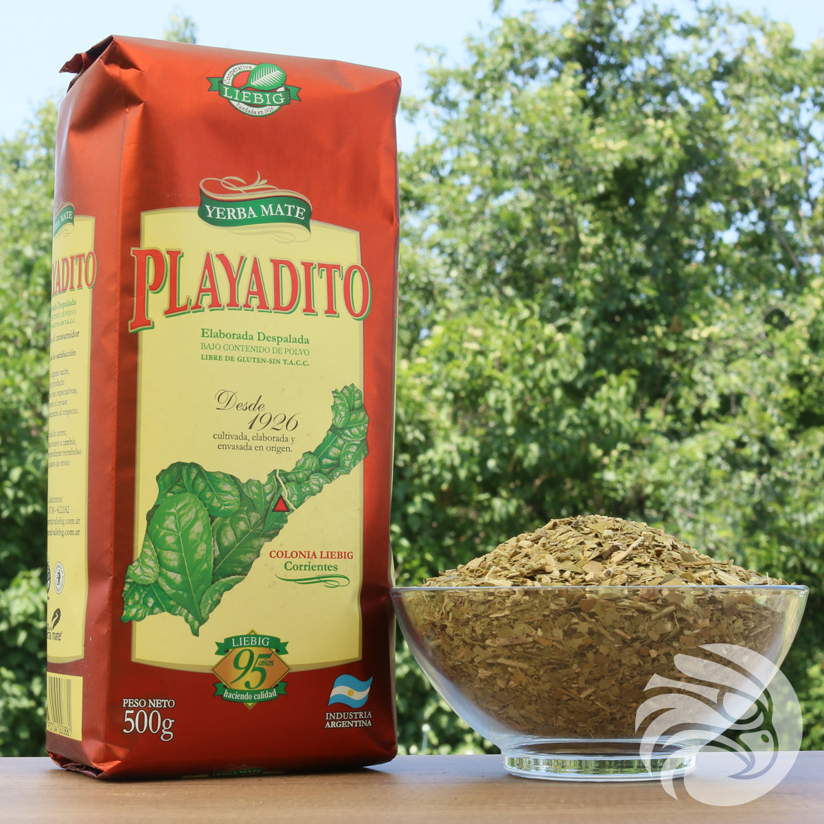 Erva-mate Playadito • Elaborada DESPALADA • 500 g