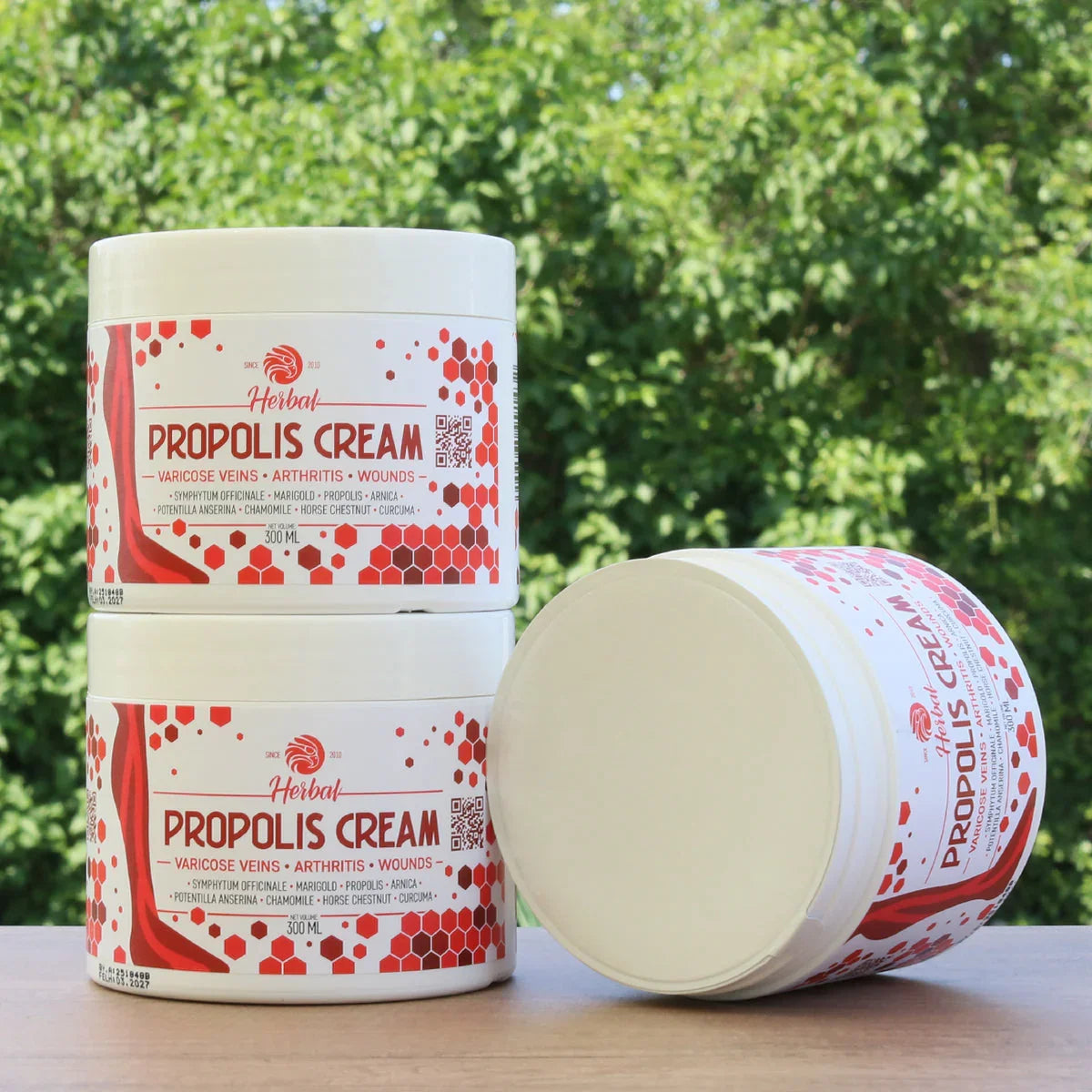 Mannavita Propolis Cream with Herbs • 300 ml - Mannavita