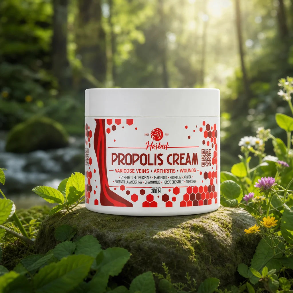 Mannavita Propolis Cream com Ervas • 300 ml