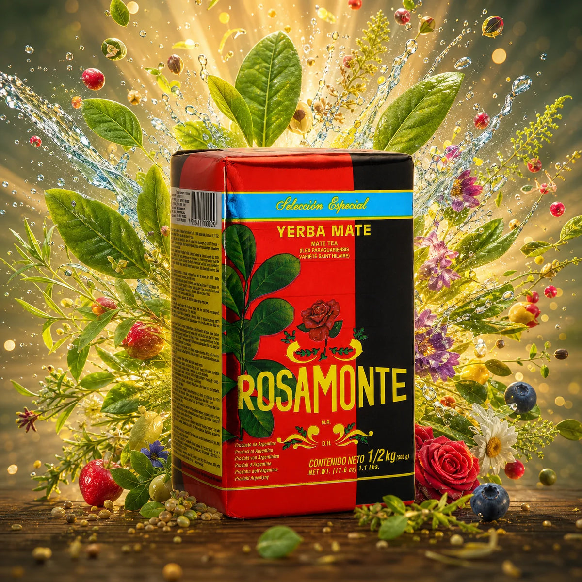 Chá de yerba mate Rosamonte • ESPECIAL • 500 g