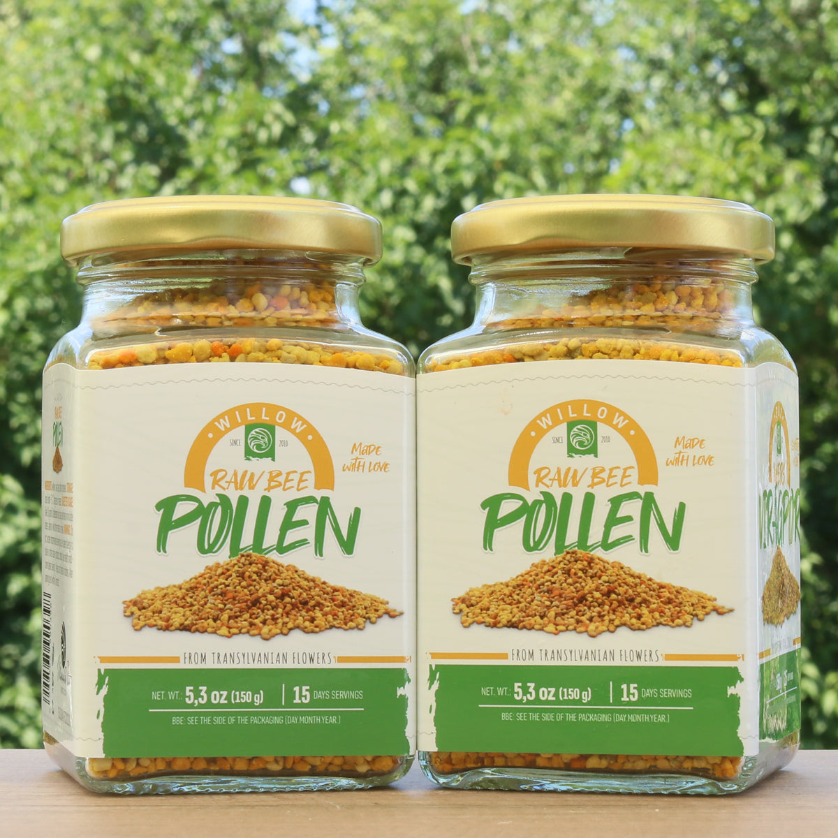 Mannavita pólen de abelha cru de Salgueiro • 150g
