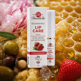 Mannavita • Bálsamo Labial com Ácido Hialurónico • Nutrição profunda • MORANGO