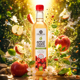 Mannavita Vinagre de Maçã, não filtrado com dupla fermentação • 500 ml