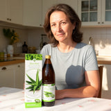 Mannavita • Sumo de Aloe vera, 100% puro prensado • 1000 ml