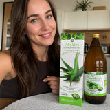 Mannavita • Sumo de Aloe vera, 100% puro prensado • 1000 ml