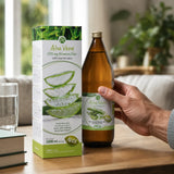 Mannavita • Sumo de Aloe vera, 100% puro prensado • 1000 ml