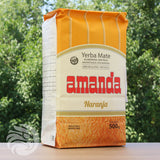 Chá de yerba-mate Amanda • LARANJA • 500 g