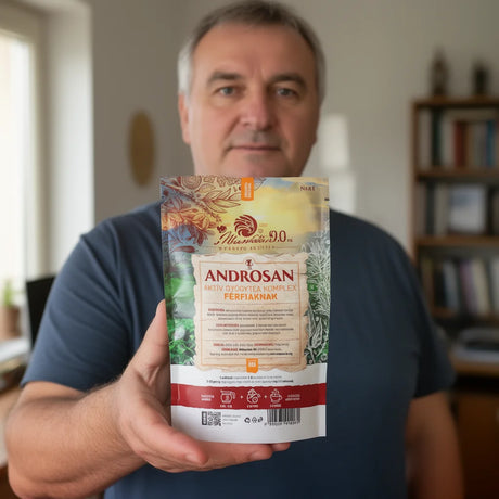 ANDROSAN mistura ativa de chá de ervas para homens • 80g