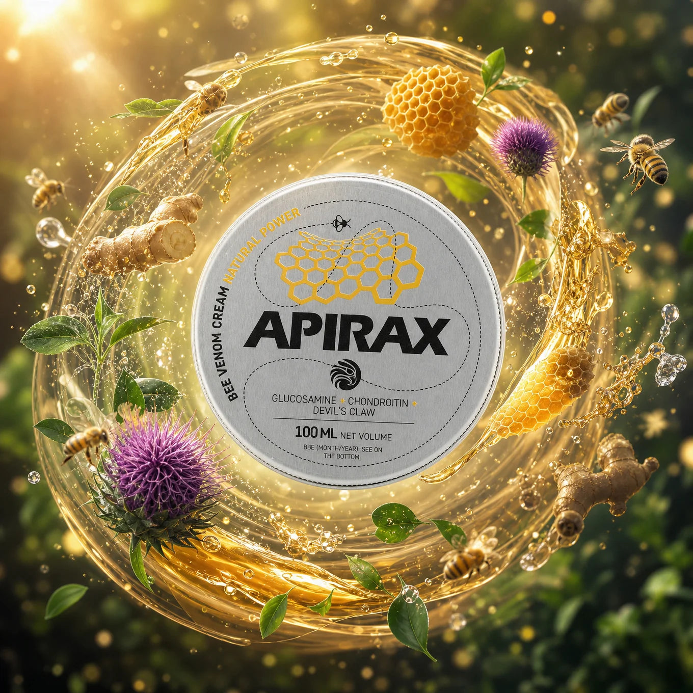 Creme de Veneno de Abelha APIRAX • 100 ml
