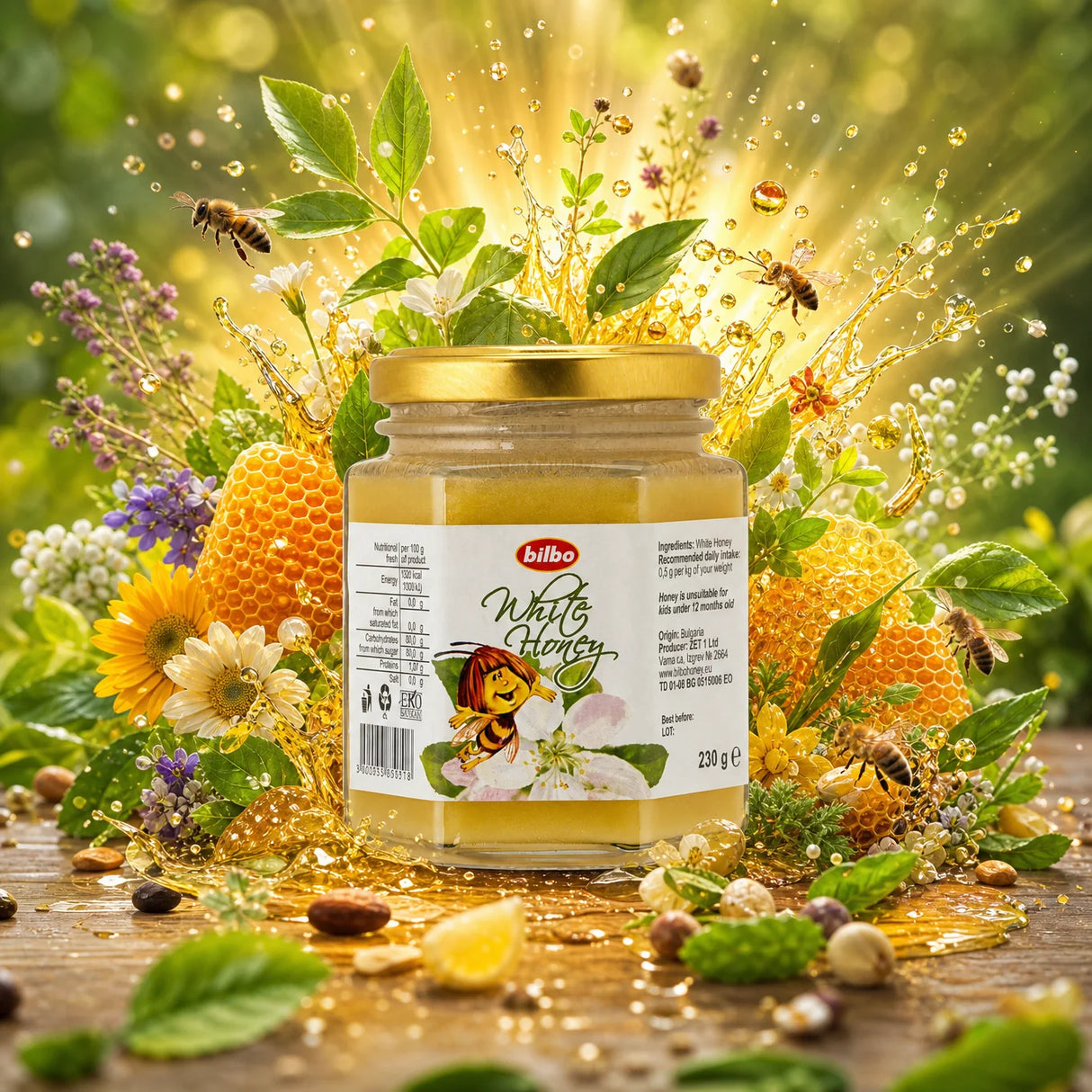 Mel de lavanda cru Bilbo • 250 g