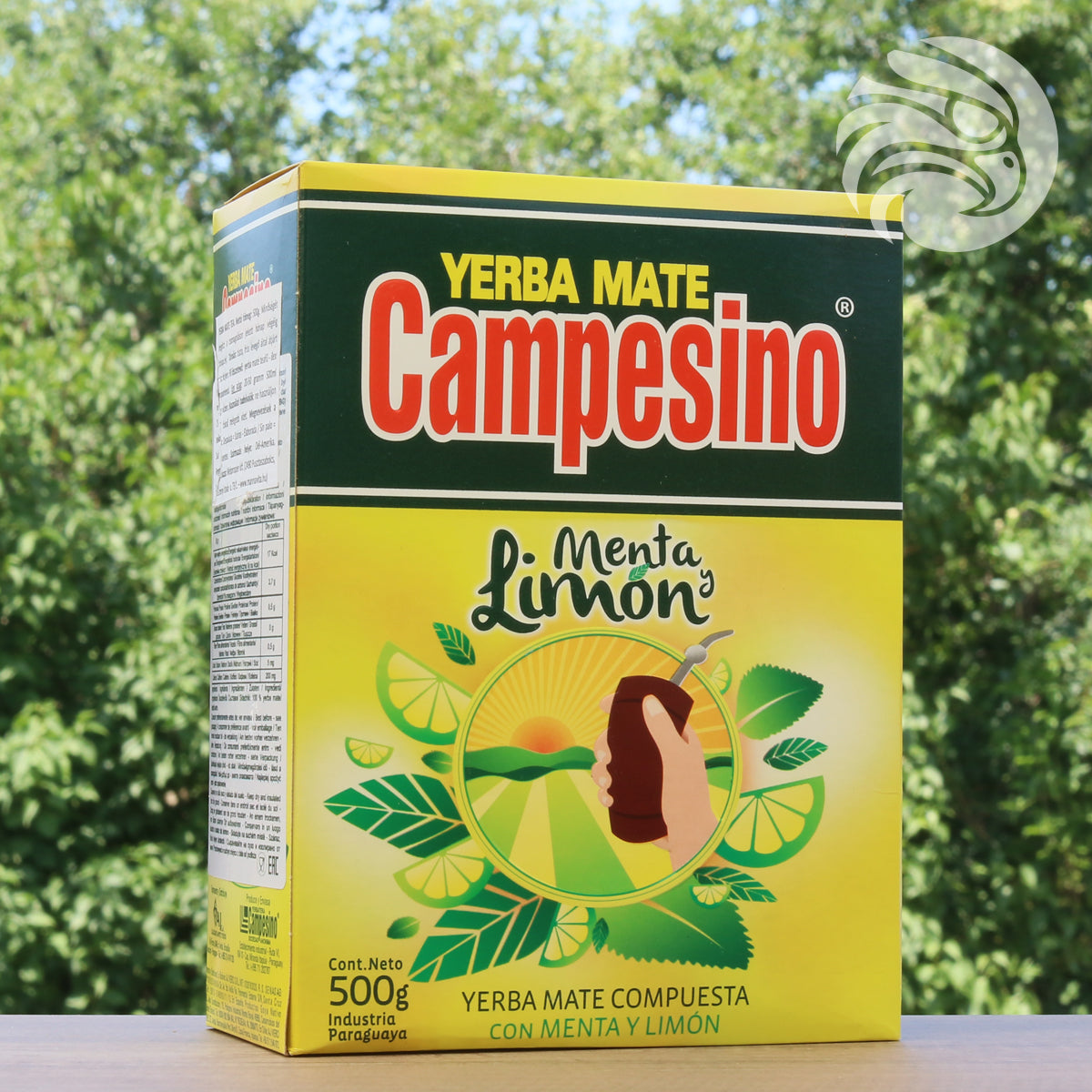 Chá de yerba mate Campesino • Menta + Limão • 500 g