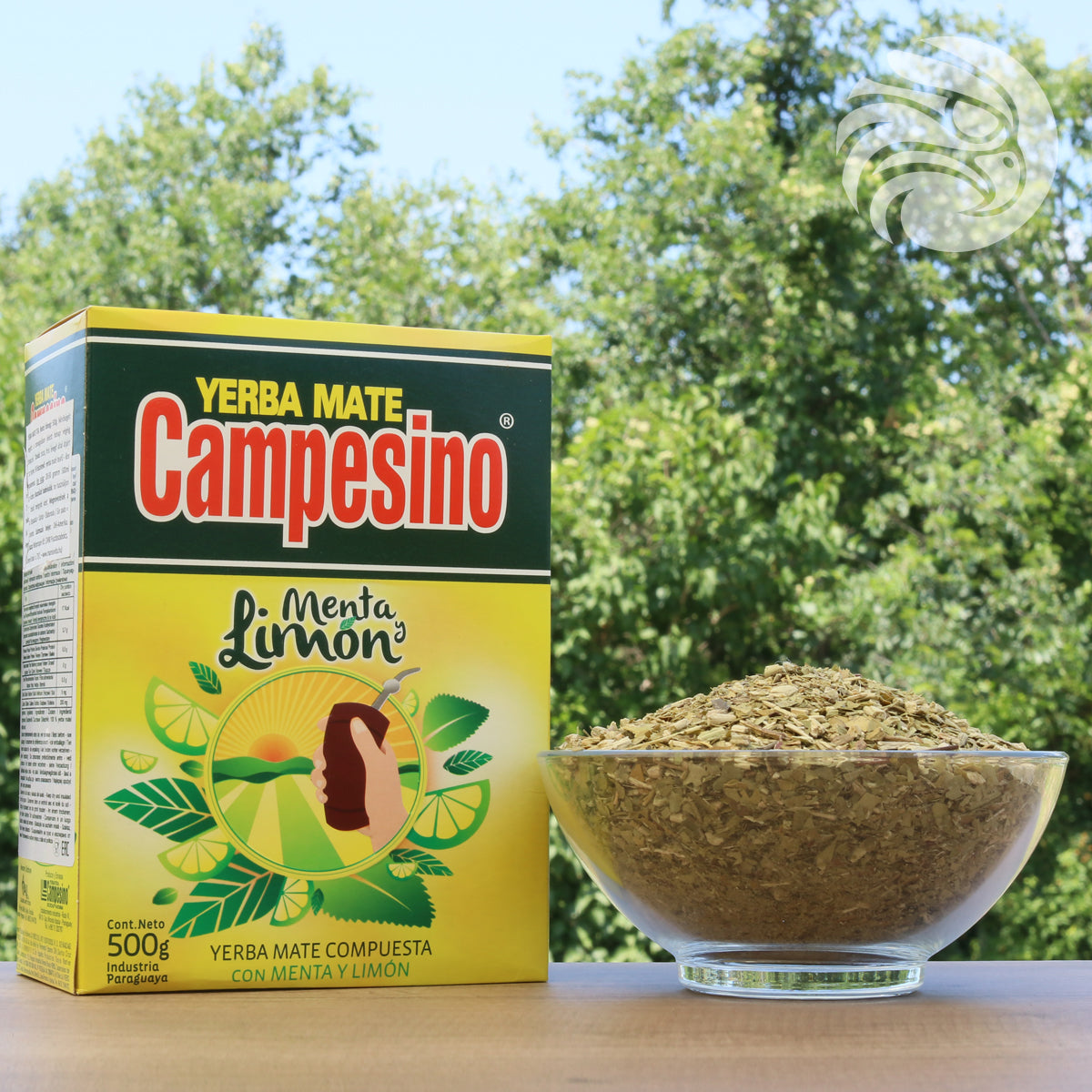 Chá de yerba mate Campesino • Menta + Limão • 500 g
