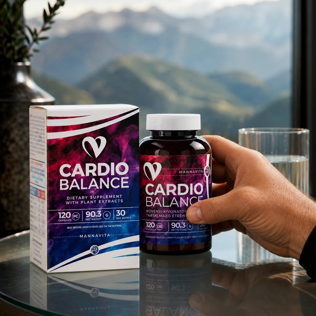 CARDIO Balance complexo para a pressão arterial • 120 cápsulas