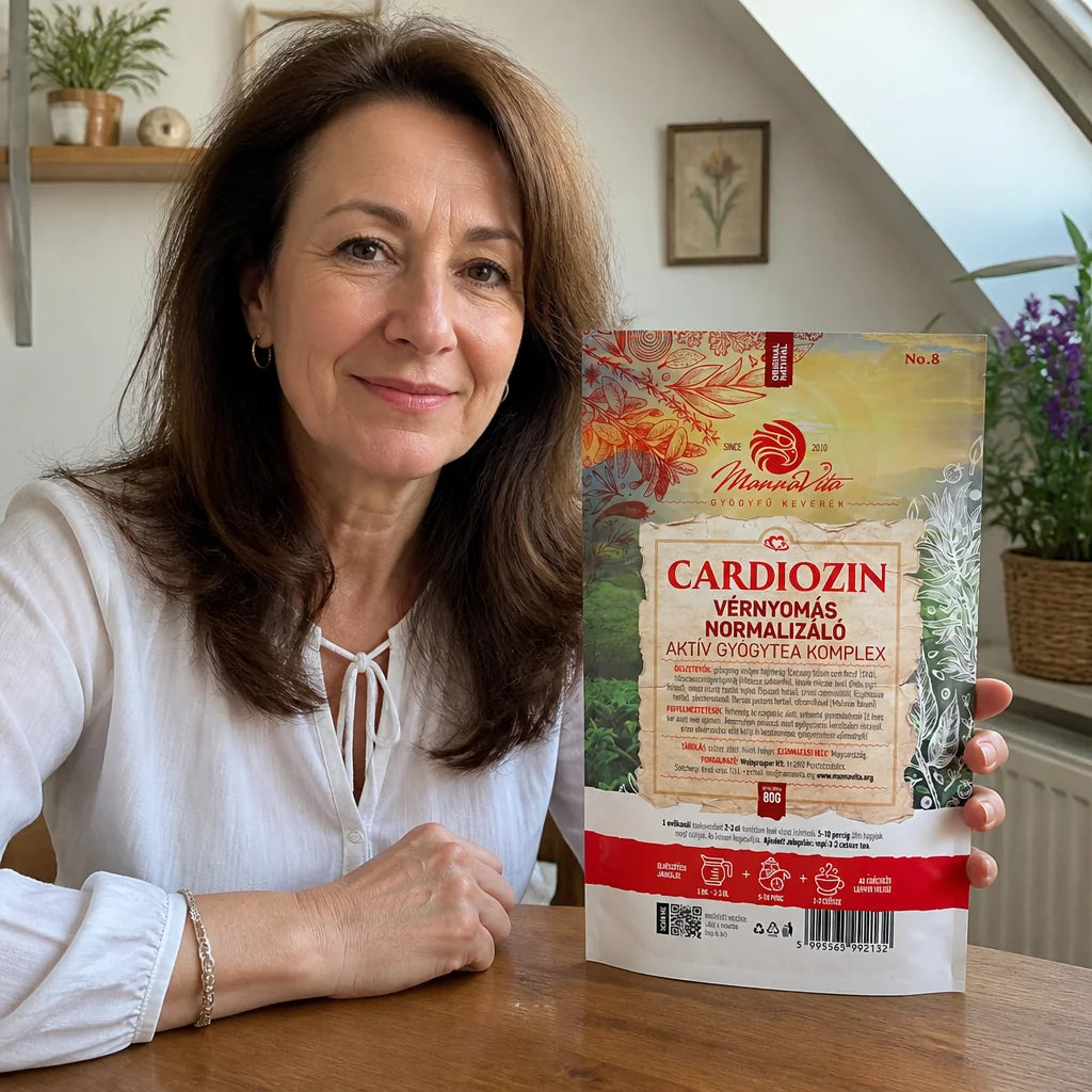 CARDIOZIN mistura ativa de infusão de ervas para normalizar a tensão arterial • 80g