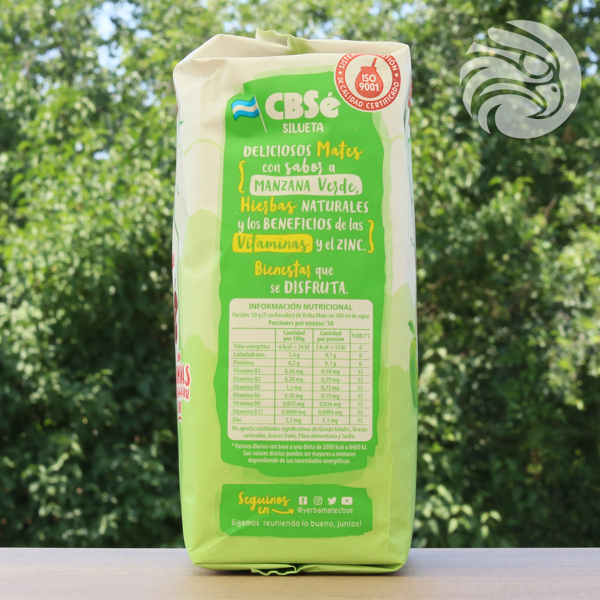 Chá de yerba mate CBSé • Silueta • 500 g