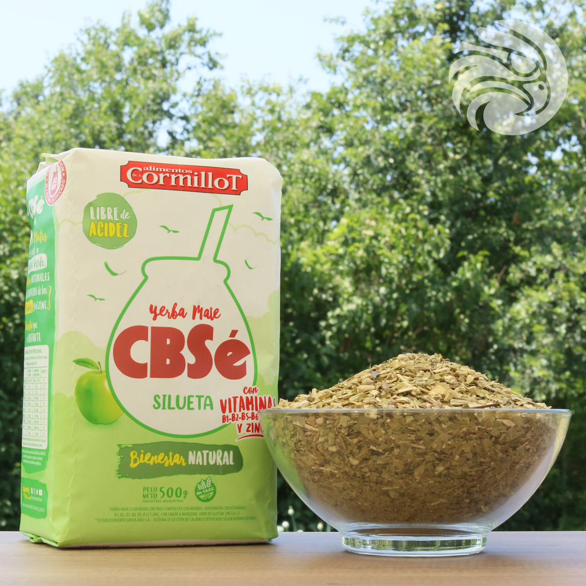 Chá de yerba mate CBSé • Silueta • 500 g