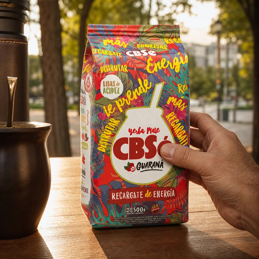 CBSé chá de erva-mate • Frutos do Bosque • 500 g
