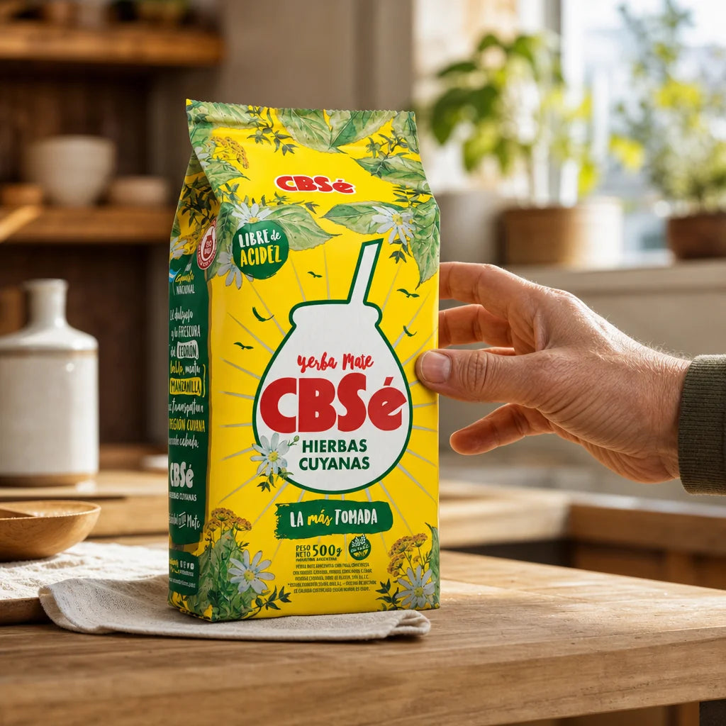 Chá de yerba mate CBSé • Limão - Limón • 500 g