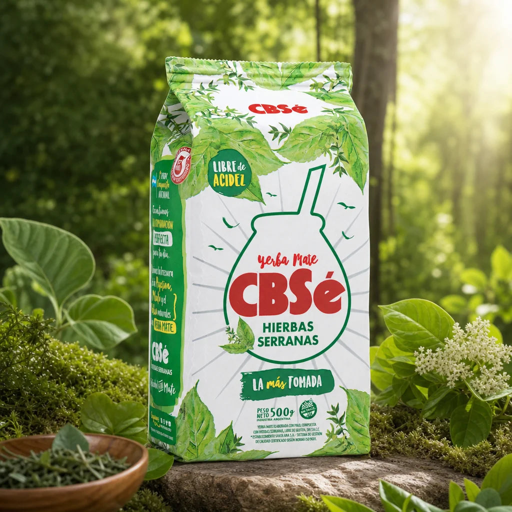 CBSé chá de erva-mate • Frutos do Bosque • 500 g