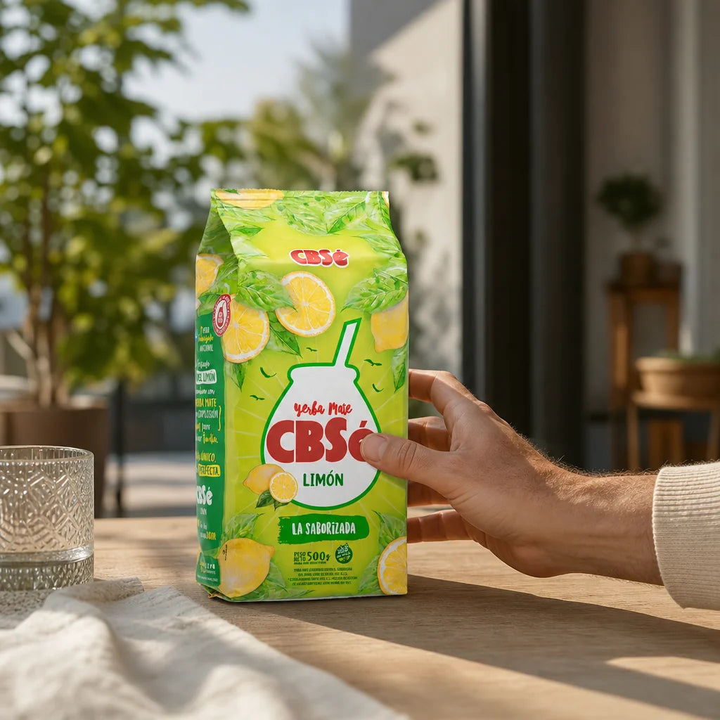 Chá de yerba mate CBSé • Limão - Limón • 500 g