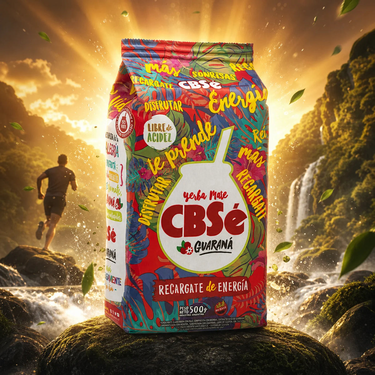 Chá de erva-mate CBSé • Guaraná • 500 g
