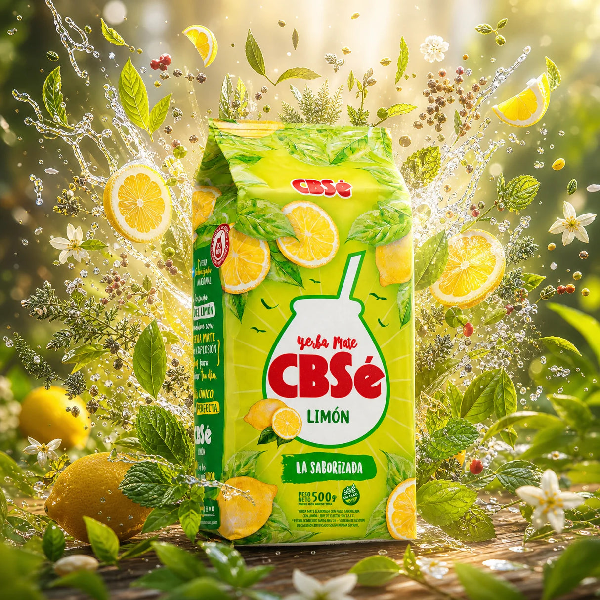 CBSé chá de erva-mate • Frutos do Bosque • 500 g