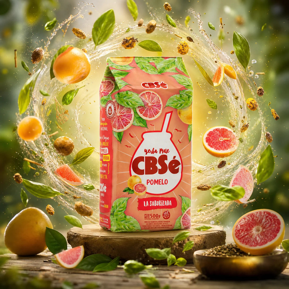 CBSé chá de erva-mate • Frutos do Bosque • 500 g