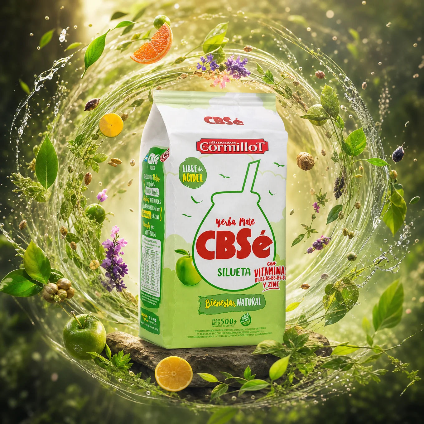 Chá de erva-mate CBSé • Guaraná • 500 g